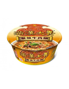 FIDEO INSTANT - 滿漢大餐蔥燒牛肉192g碗麵