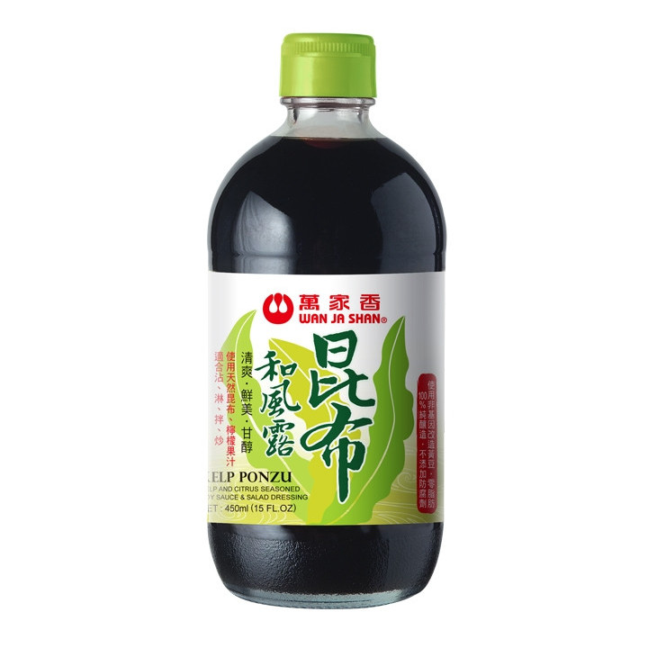 Wan Ja Shan Salsa de soja con Saccharina japonica 450ml