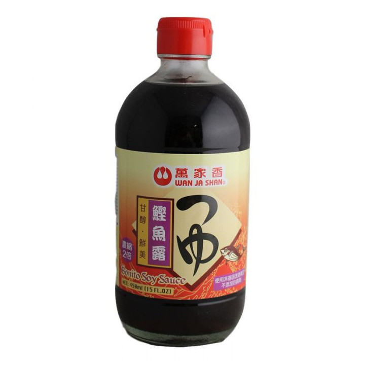 SALSA A BASE DE SOJA CON PESCADOS 450ml